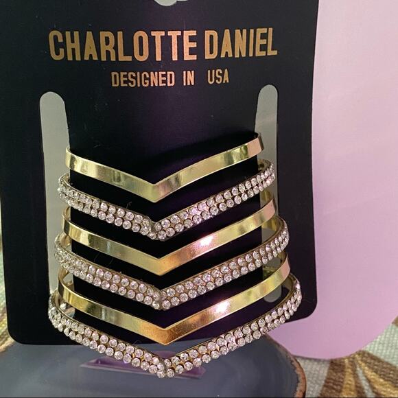 Charlotte Daniel Cuff Bracelet NEW - Picture 2 of 5